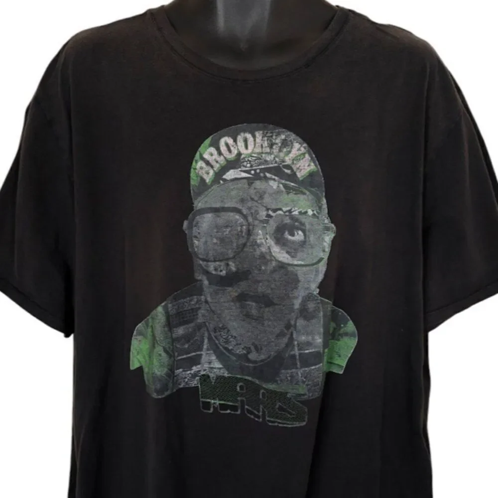 Air Jordan Spike Lee T Shirt Mens Size 3XL Black Mars Brooklyn Streetwear